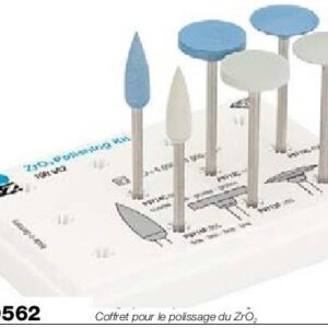 Coffret de Polissoirs pour oxyde de zirconium Laboratoire 100562