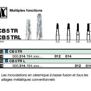 Coupe-couronnes Tungstène CB5TR