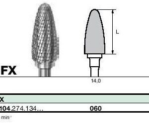 instruments tungstène, Denture pour alliages précieux,non précieux,acrylique CC251QFX