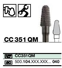 Instruments tungstène ,fraise QM pour matériaux durs CC351QM