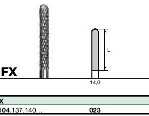 instruments tungstène, Denture pour alliages précieux et non précieux,Acrylique CC364RFX