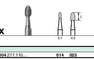 instruments tungstène, Denture pour métaux précieux,non précieux,acrylique CC73VFX