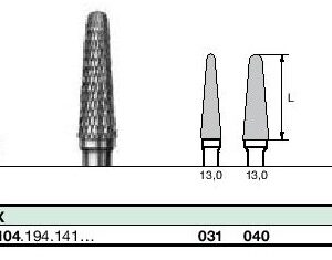 DXInstruments tungstène, Denture pour alliages précieux et non précieux CC79DX