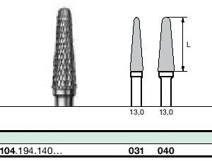 instruments tungstène, Denture pour alliages précieux et non précieux,Acrylique CC79FX