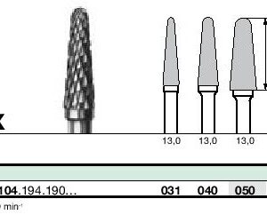 instruments tungstène, Denture pour alliages précieux,non précieux,acrylique CC79MX