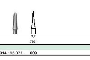 Instruments à finir tungstène CF247