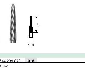 Instruments à finir tungstène CF284K