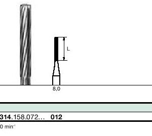 Instruments à finir tungstène CF297