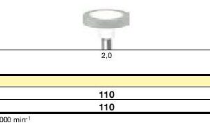 Polissoirs pour céramique P9545F