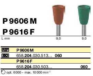 Polissoirs pour métaux P9606M