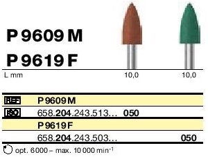 Polissoirs pour métaux P9609M