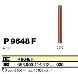 Polissoirs occlusaux pour métaux P9648F