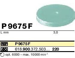 Polissoirs occlusaux pour métaux P9675F