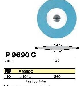 Polissoirs pour céramique P9690C