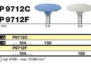 Polissoirs pour oxyde de zirconium Laboratoire P9712C